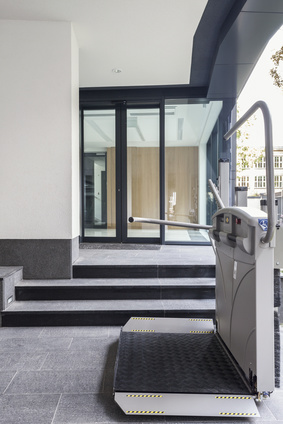 Elevadores de Escadas - plataforma elevatória