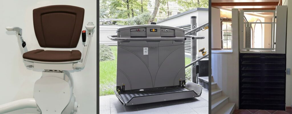Elevadores de escadas sem obras