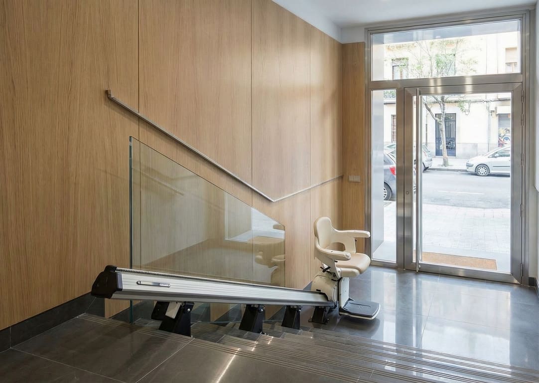 Instalar uma cadeira elevatória em condomínio